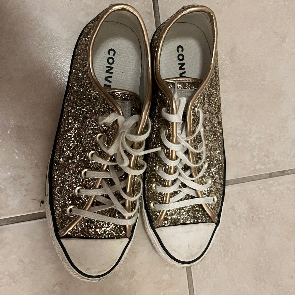 Converse chuck taylor sequin sneakers